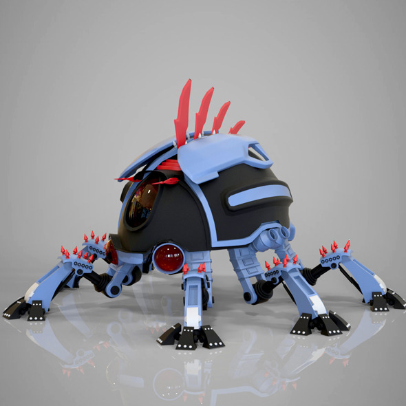 robotic beetle - 3Docean 9663792