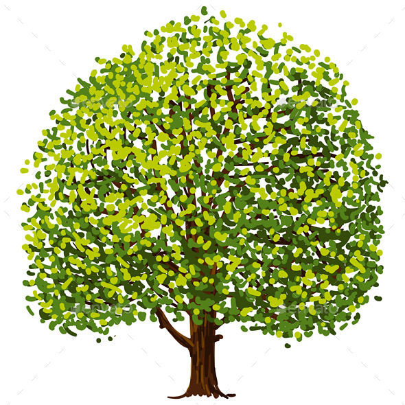 Tree Drawing - Flowers & Plants Nature
