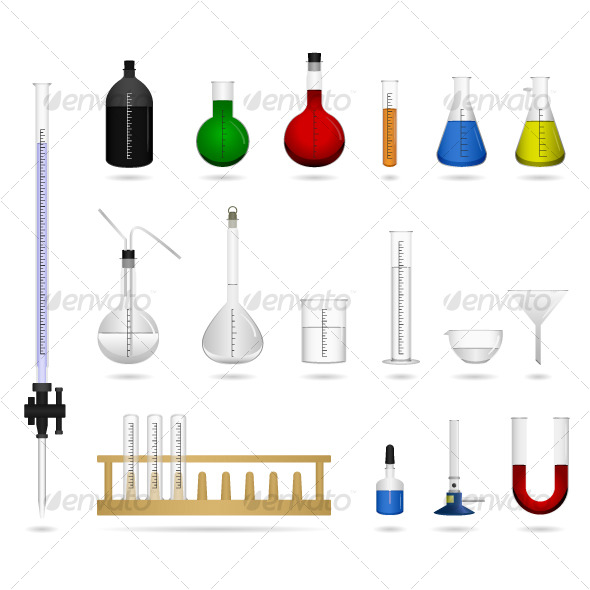 Science Chemical Lab Laboratory Equipment Vector - Man-made Objects Objects