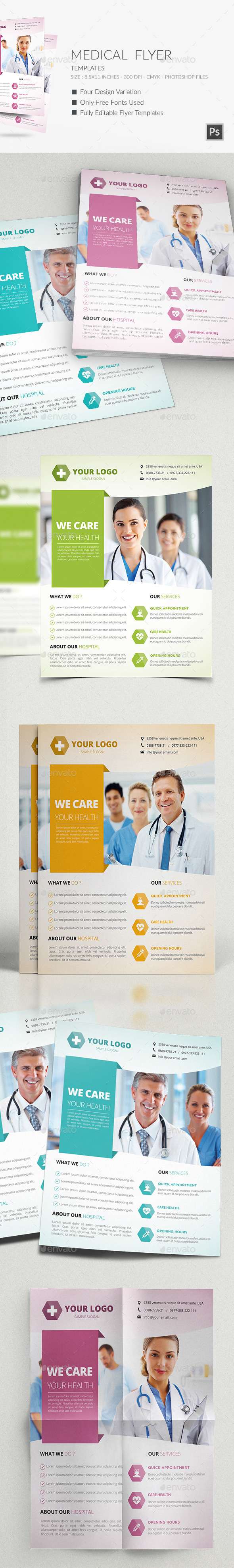 Medical Flyers Templates - Corporate Flyers