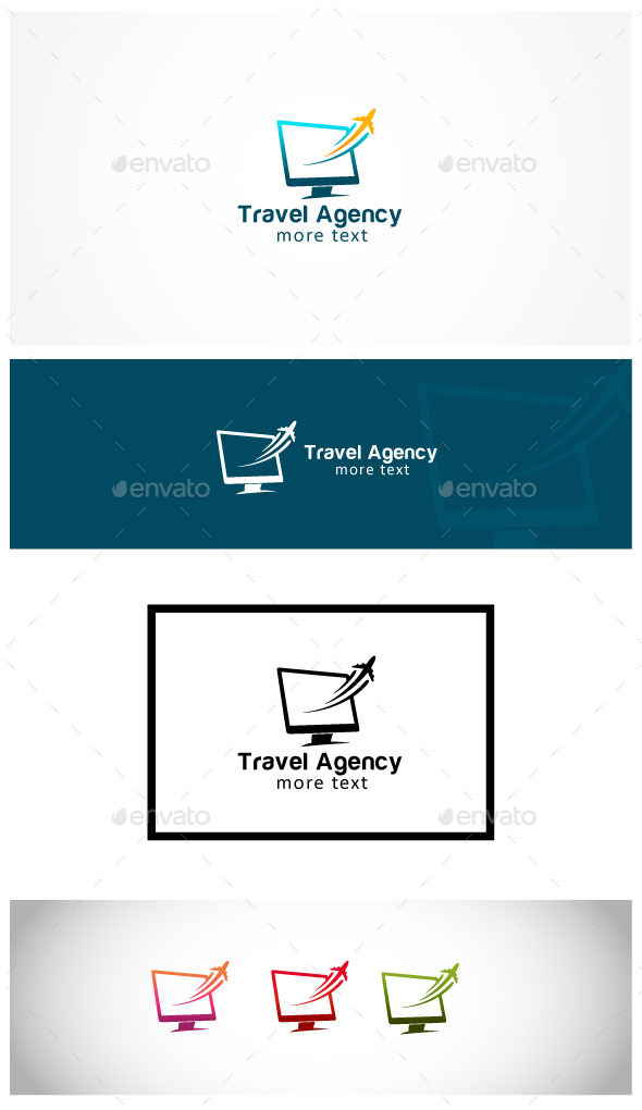 Travel Agency - Symbols Logo Templates