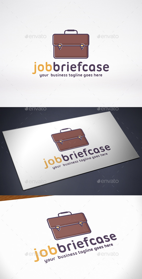 Job Briefcase Logo Template - Objects Logo Templates