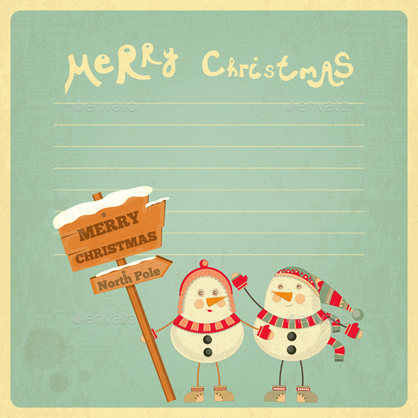 Merry Christmas Greeting Card - Christmas Seasons/Holidays