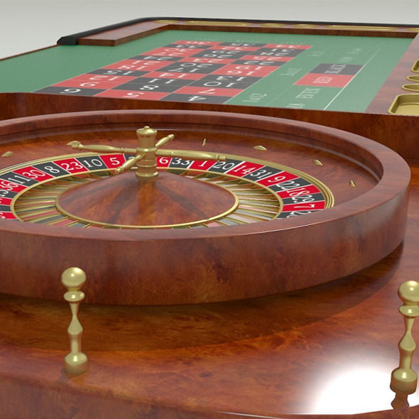 Casino Roulette Table - 3Docean 9221830