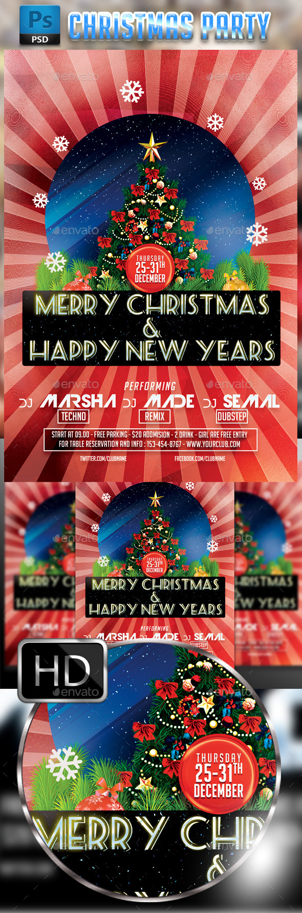 Christmas Party - Clubs & Parties Events