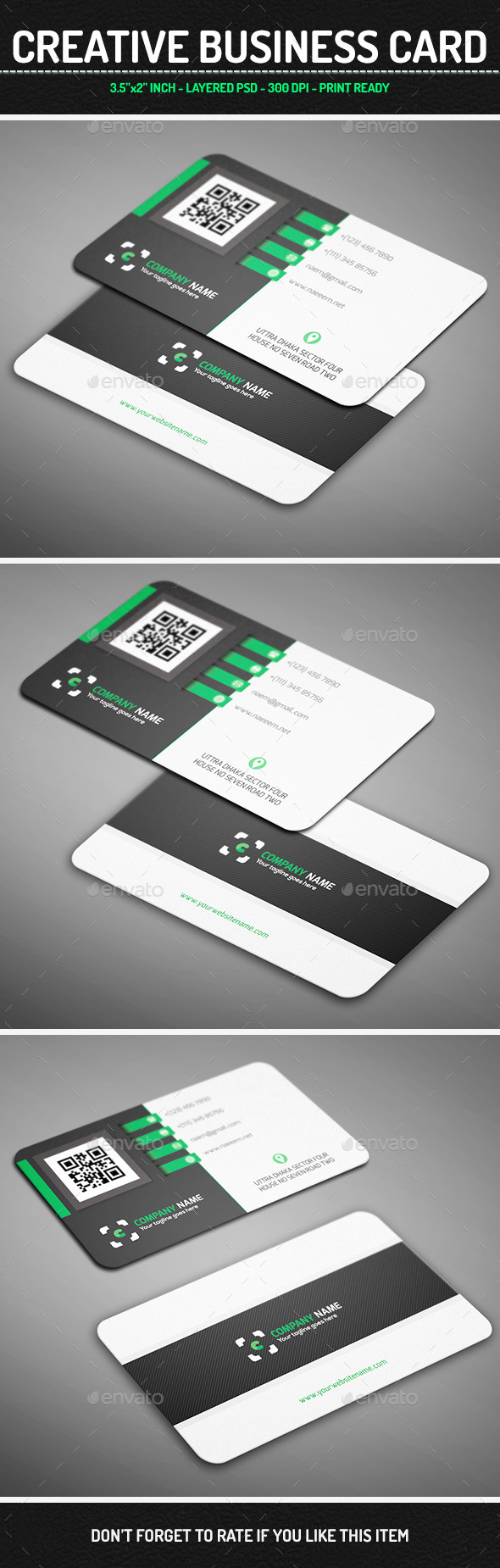 Corporate Business Card - Corporate Business Cards
