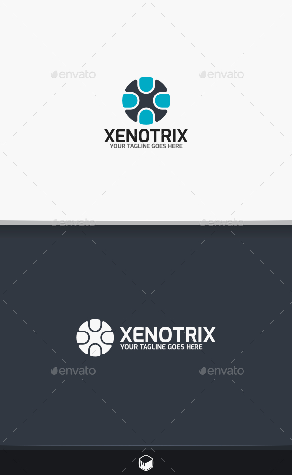 Xenotrix Letter X Logo - Letters Logo Templates