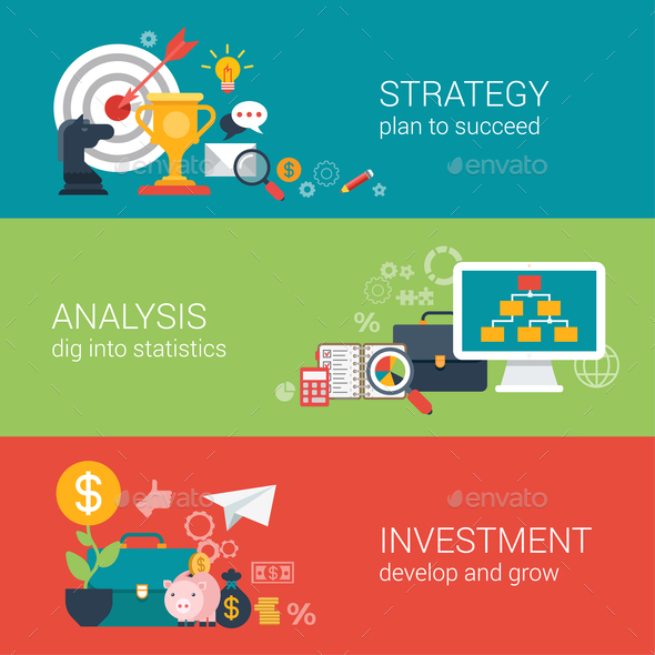 Business Success Strategy Infographic Concept - Concepts Business