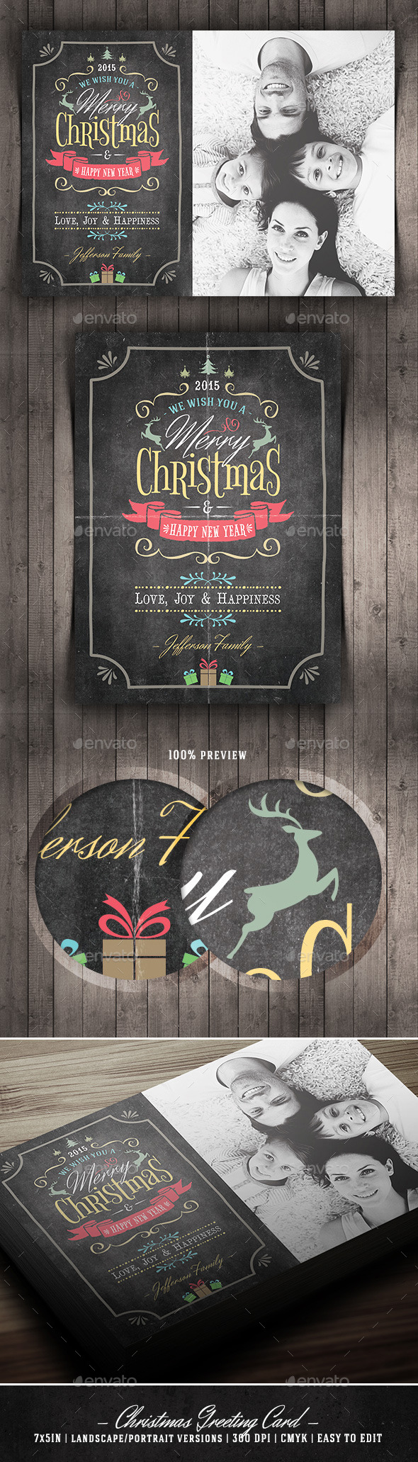 Christmas Greeting Card - Holiday Greeting Cards