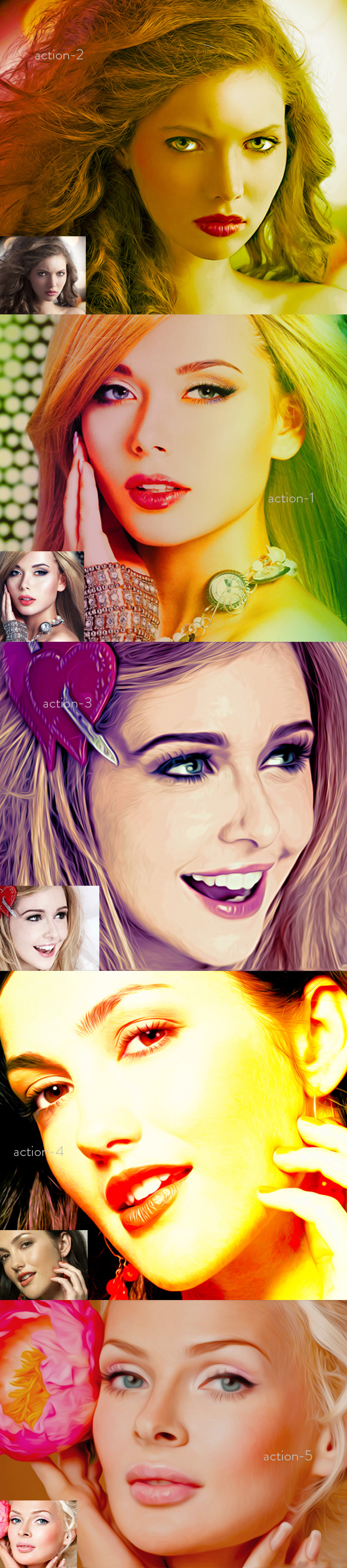 Creative Art Action - Actions Photoshop