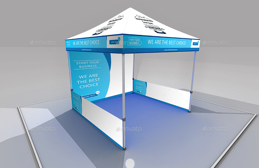 Download Tent Gazebo Mockup By Brahmia Graphicriver