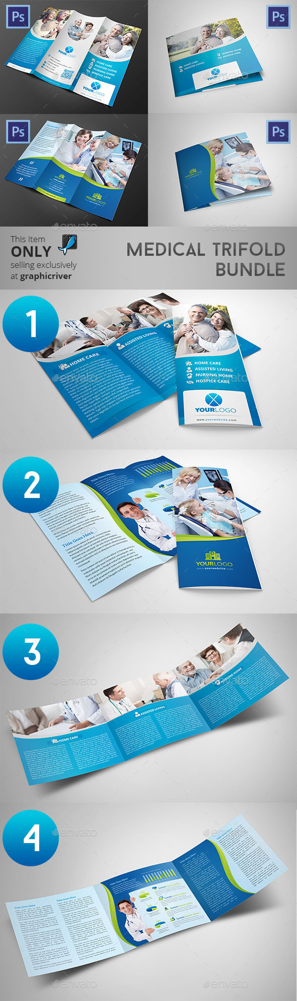 Medical Trifold Bundle - Informational Brochures