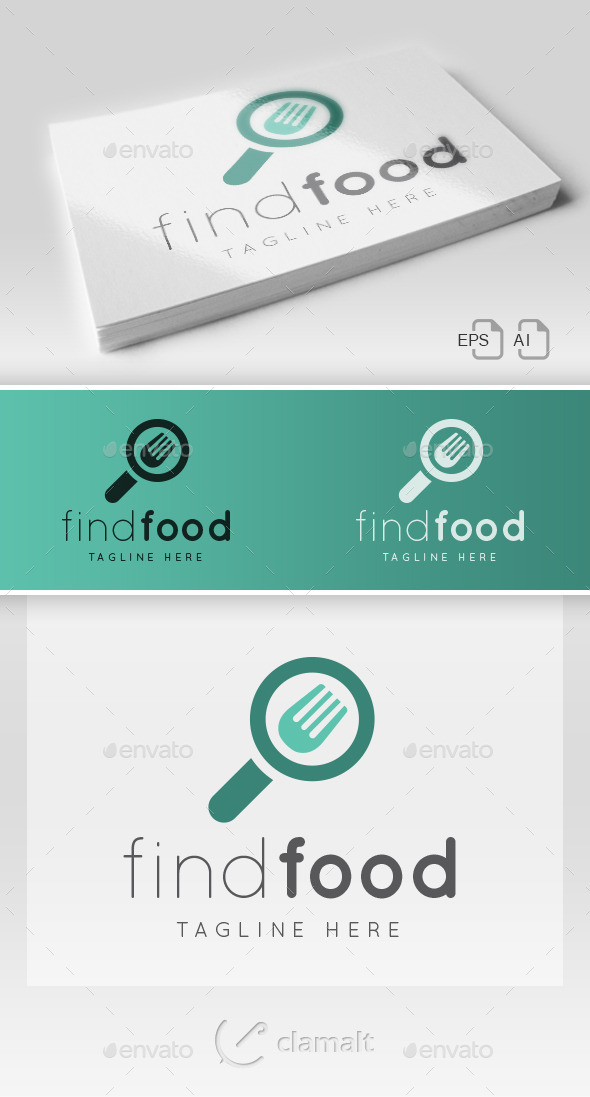Find Food Logo - Food Logo Templates