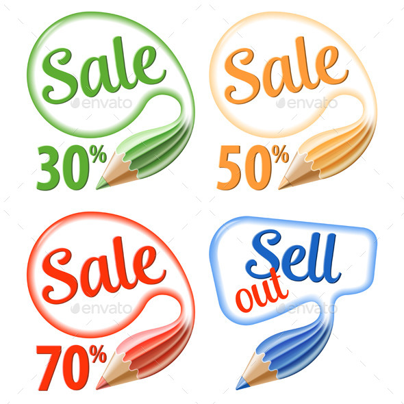 Collect Sale Signs - Concepts Business