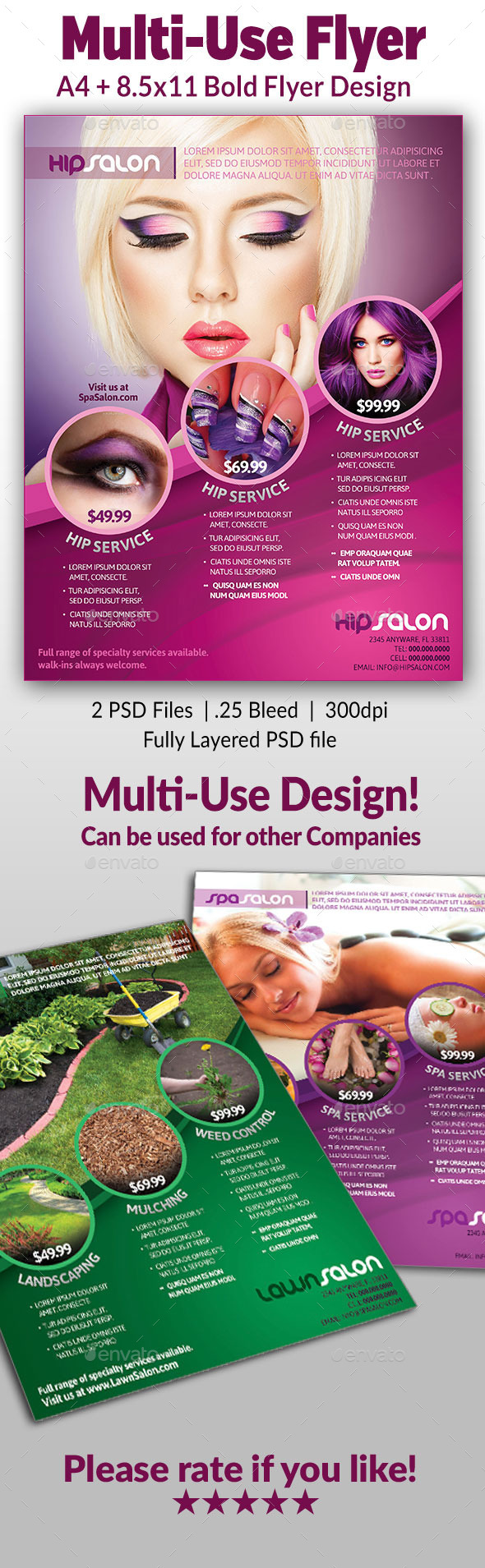 Multi-use Flyer - Commerce Flyers