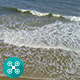 Beach Waves Aerial - VideoHive Item for Sale