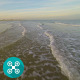 Beach Waves Aerial - VideoHive Item for Sale