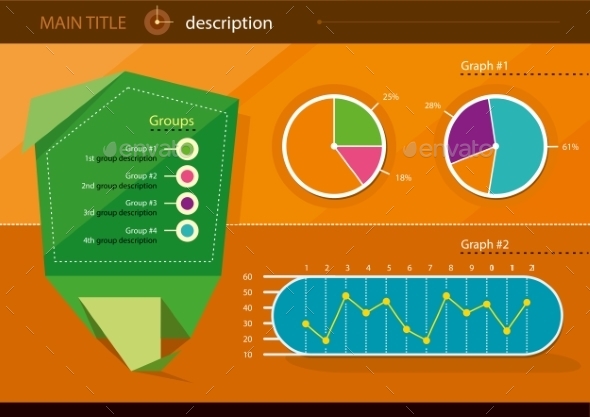 Infographics Icons and Elements - Technology Conceptual