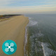 Beach Rise Up Aerial - VideoHive Item for Sale