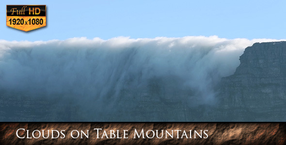 Clouds on Table Mountains