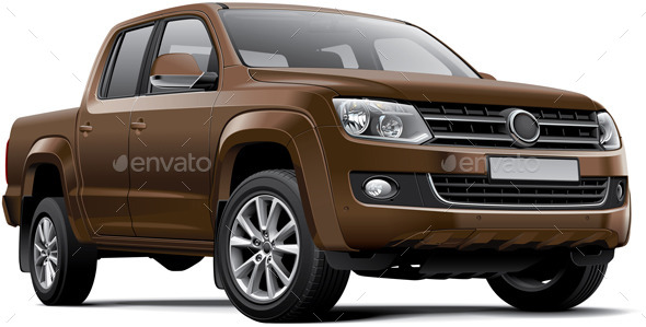 Germany Mid-Size Pickup Truck - Man-made Objects Objects