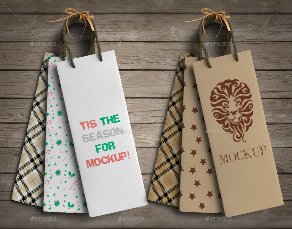 Download Gift Bags Mockup by Fusionhorn | GraphicRiver