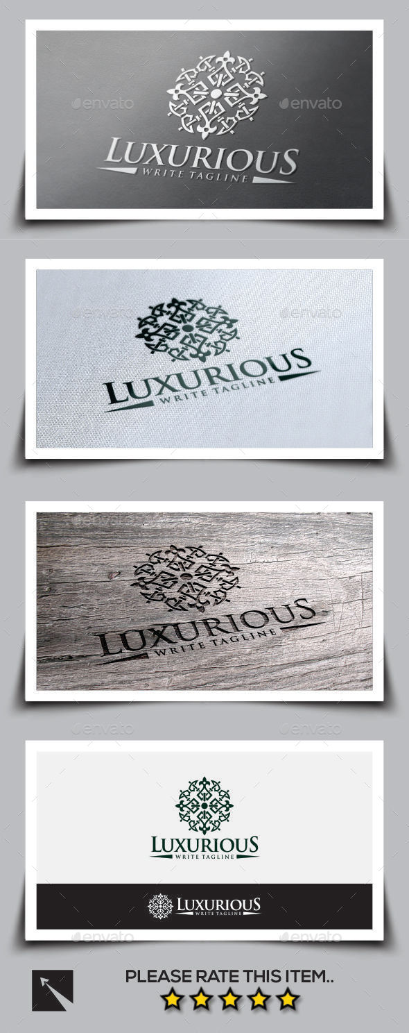 Luxurious Royal V4 Logo Template - Crests Logo Templates