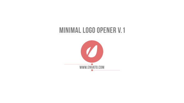 Minimal Logo Opener - VideoHive 9675339