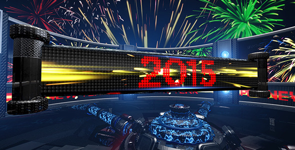 Scifi New Year Countdown