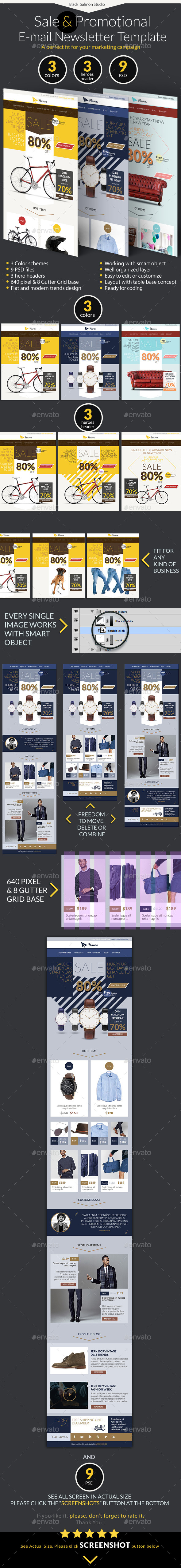Huron : Sale and Promotional E-newsletter - E-newsletters Web Elements