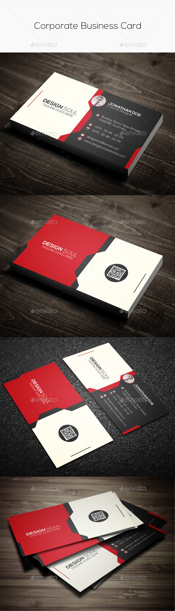 Corporate Business Card - Corporate Business Cards