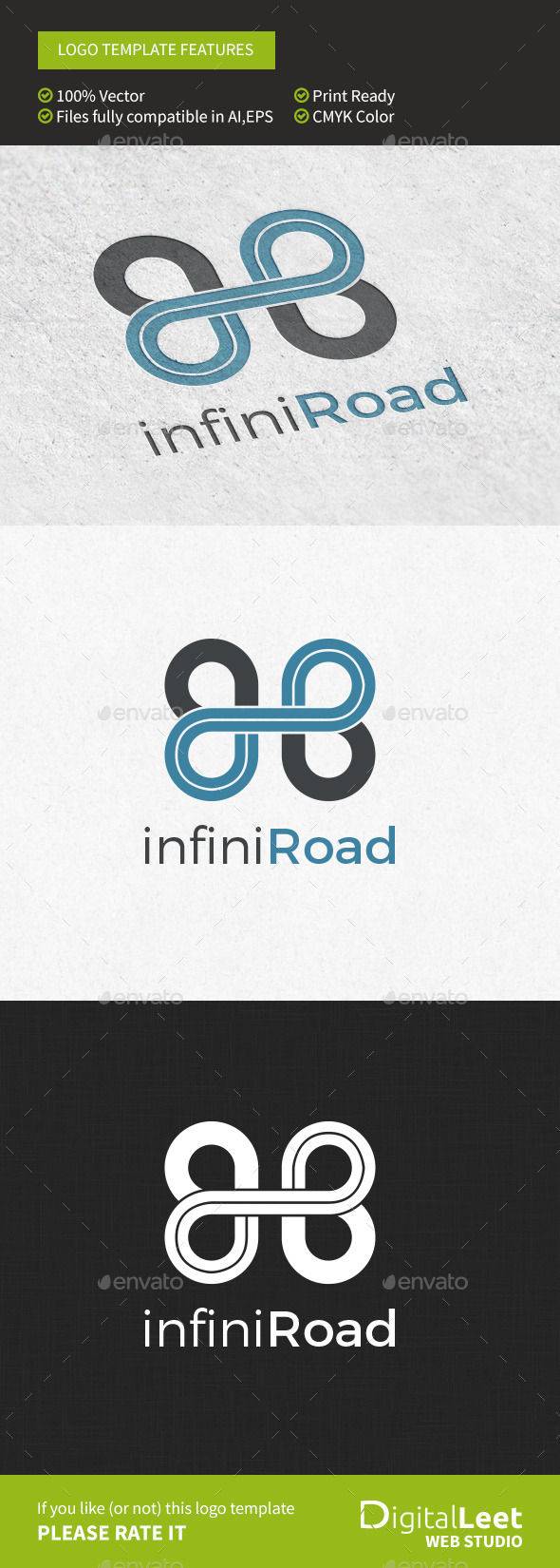 Infini Road - Symbols Logo Templates