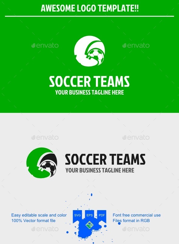 Soccer Logo - Humans Logo Templates