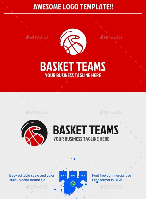 Basketball Logo - Humans Logo Templates