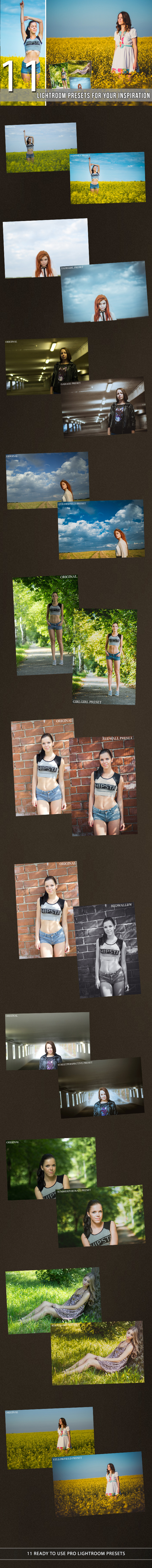 11 Pro Lightroom Presets for your inspiration - Portrait Lightroom Presets