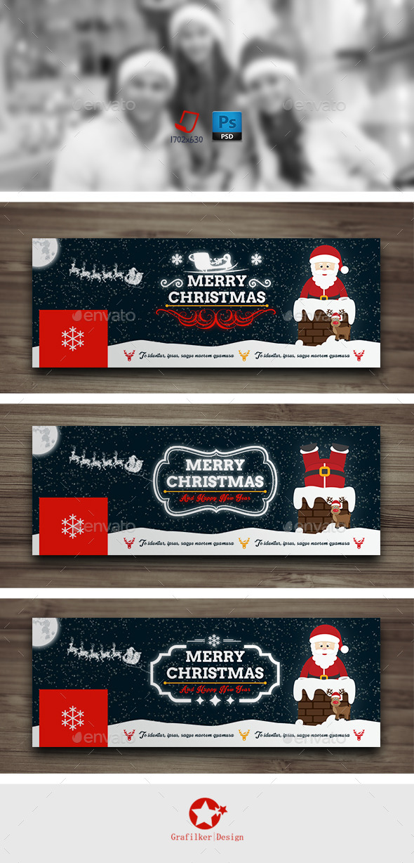 Christmas Timeline Cover Templates - Facebook Timeline Covers Social Media