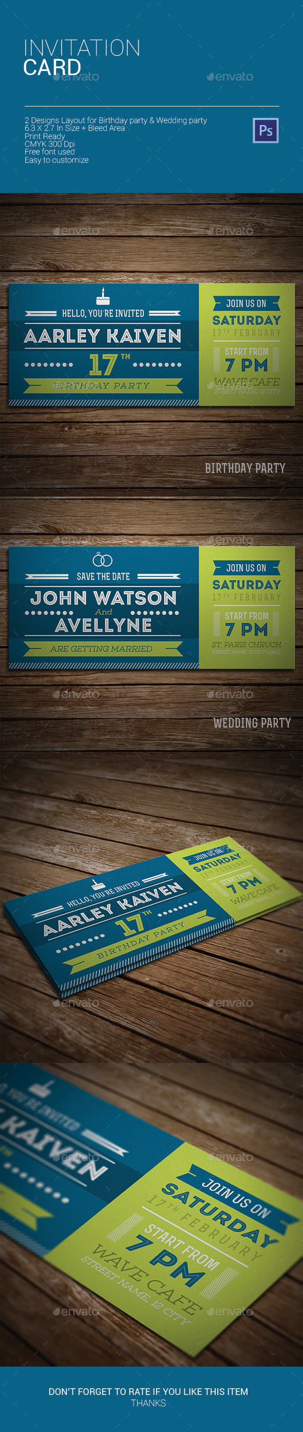 Invitation Card - Invitations Cards & Invites