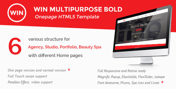 Win - Multipurpose - ThemeForest 9535098