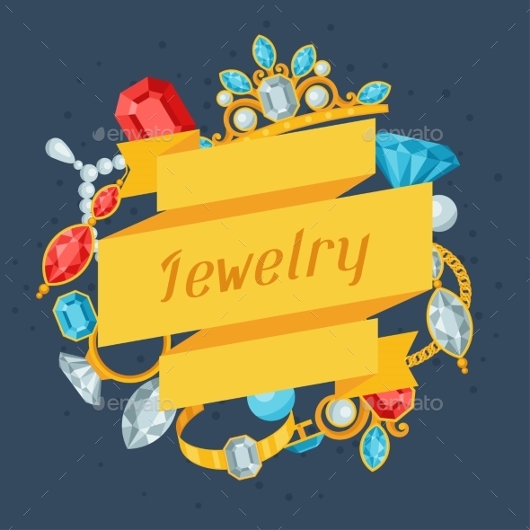 Set of Jewelry and Precious Stones - Services Commercial / Shopping