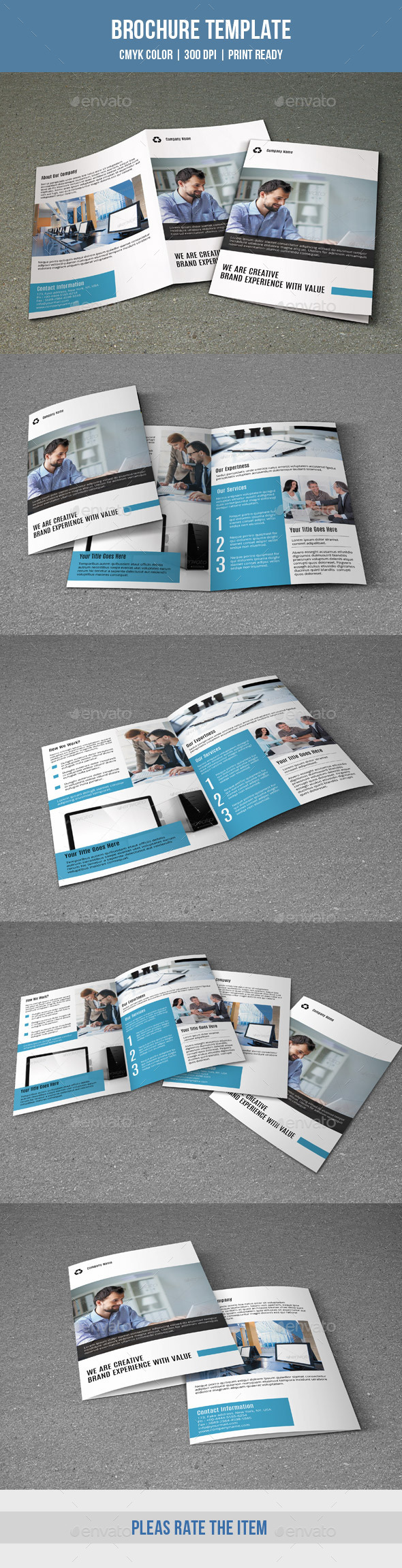 Bifold Business Brochure-V171 - Corporate Brochures