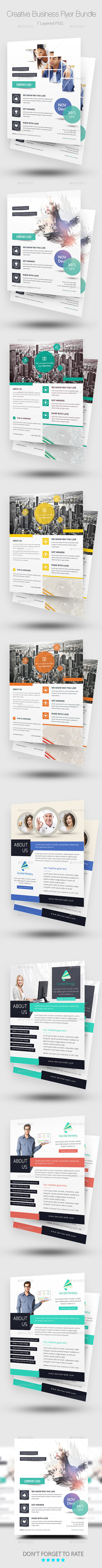 Creative Business Flyer Bundle - Corporate Flyers