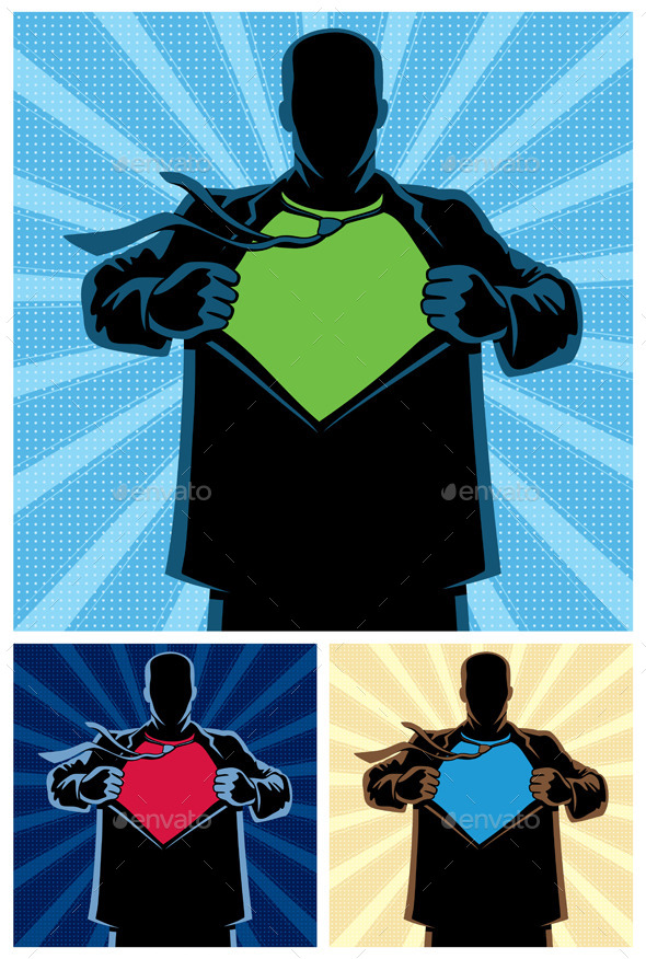 Superhero Under Cover - People Characters