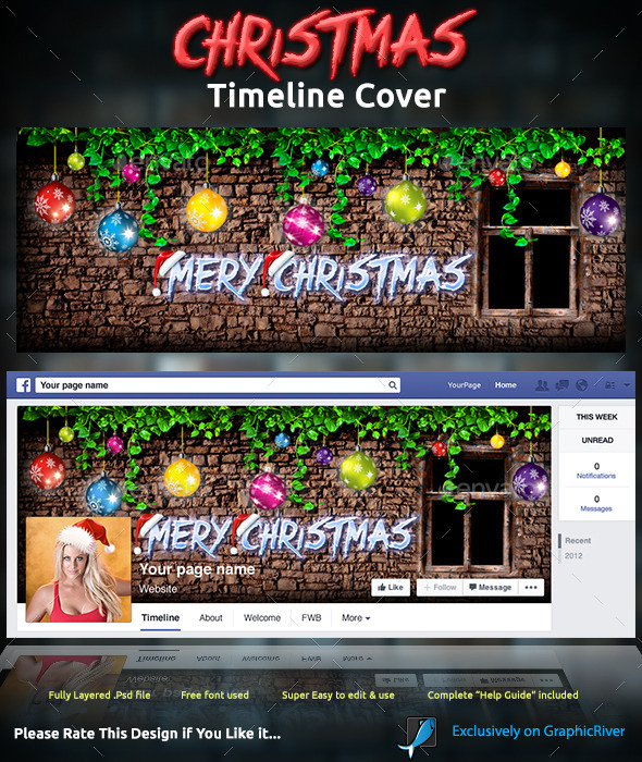 Christmas Timeline Cover - Facebook Timeline Covers Social Media
