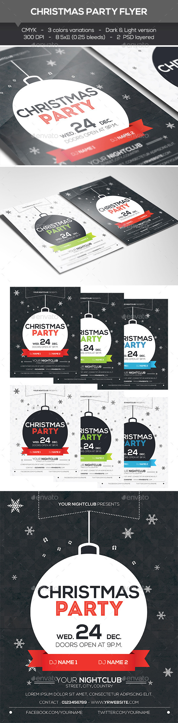 Christmas Party Flyer - Holidays Events