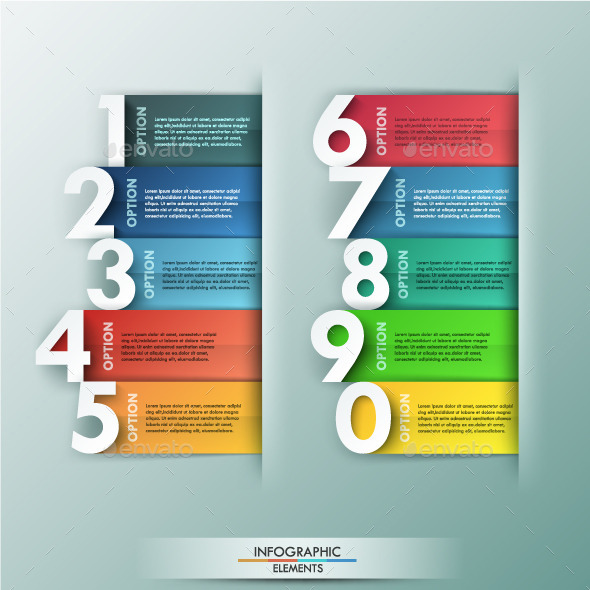 Modern Infographic Options Template - Infographics