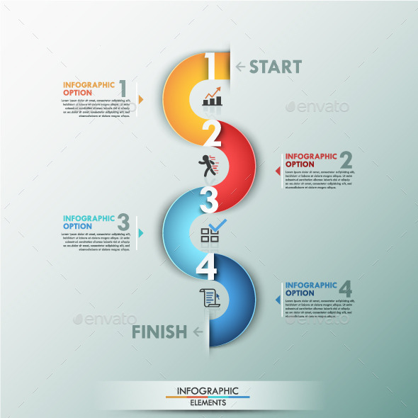 Modern Infographic Process Template - Infographics