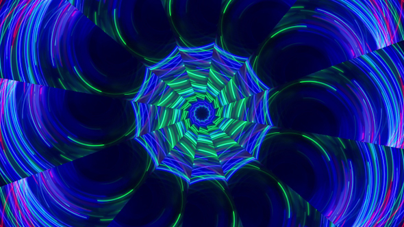 Abstract Kaleidoscope Light Pattern alt