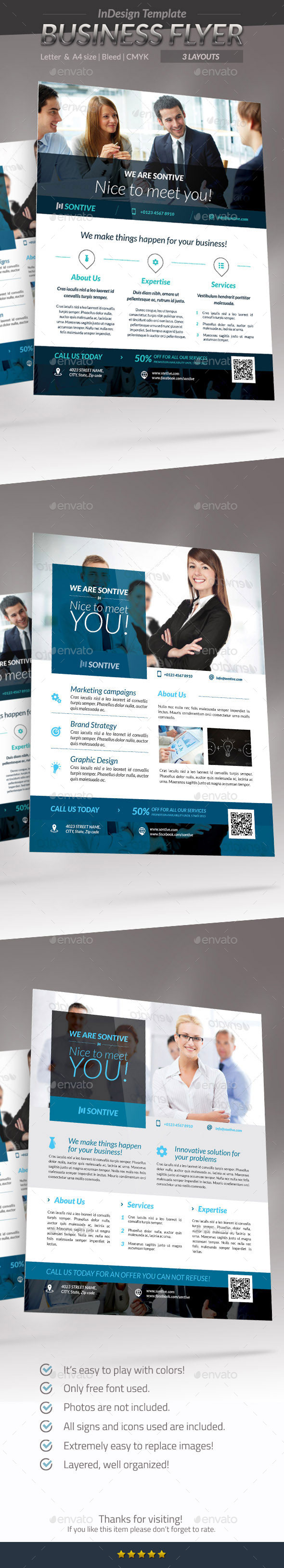 Corporate Business Flyer Set vol 4 - Corporate Flyers