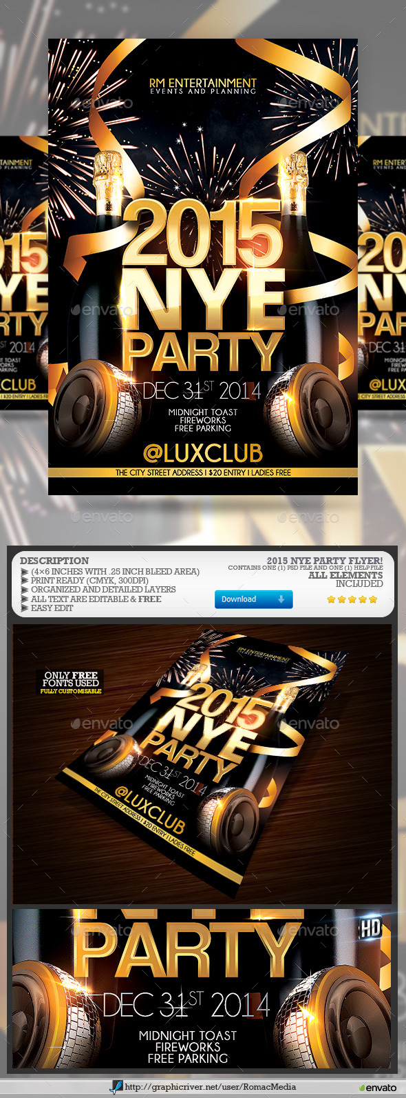 NYE Party - Clubs & Parties Events