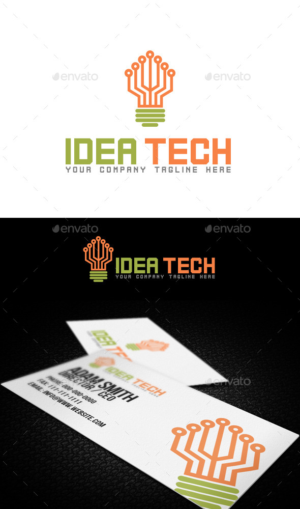Idea Tech Logo - Objects Logo Templates